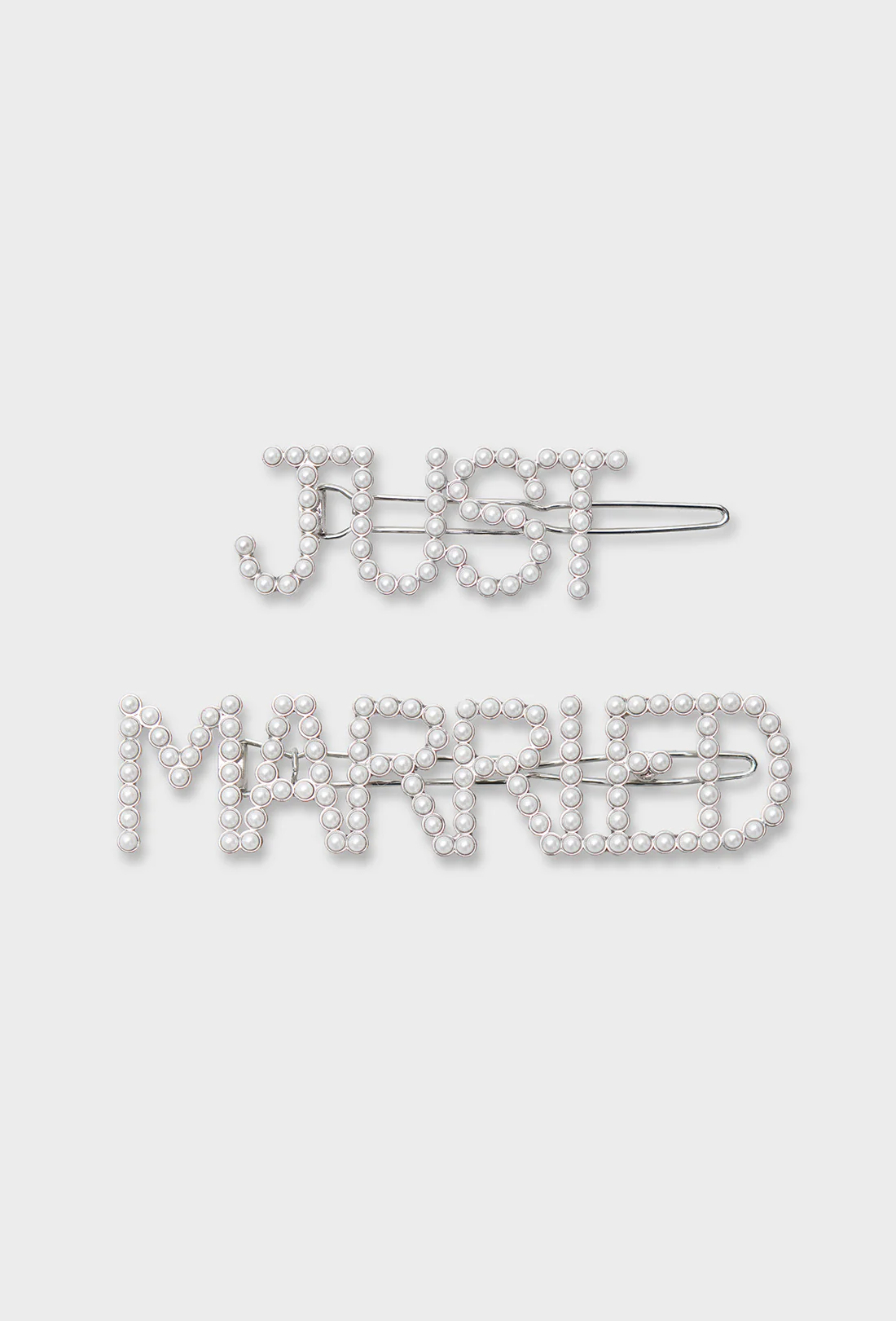 Just Married Hair Clips - Zimenao