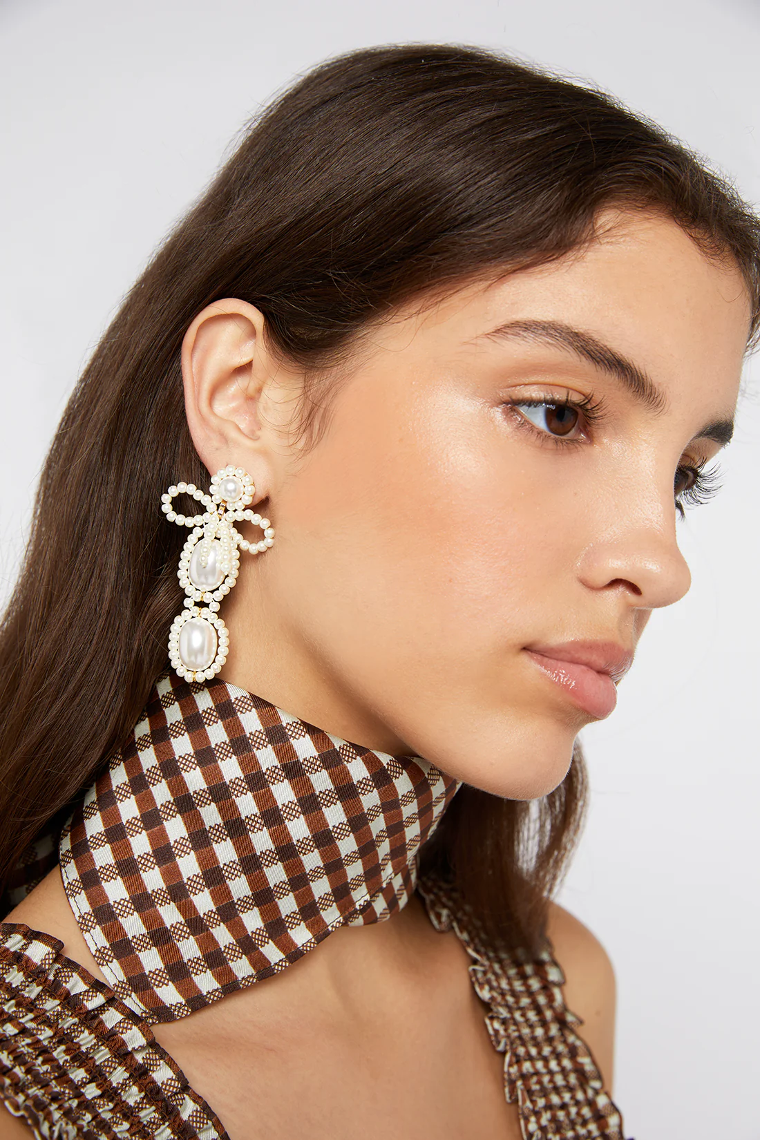 Angela Earrings - Cream - Zimenao