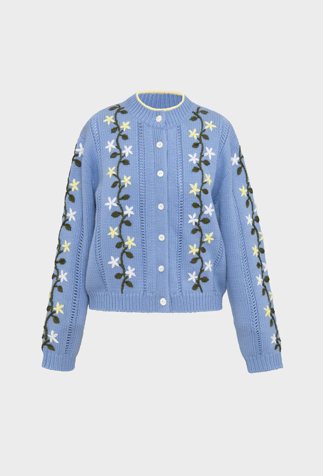 Hesper Cardigan - Greek Blue/Multi - Zimenao