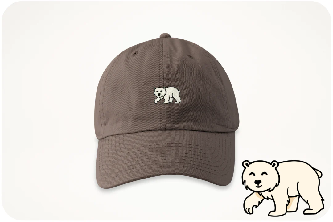 Polar Bear Adoption Cap - Zimenao