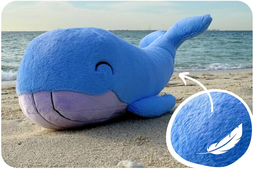 Whale Adoption Plushie - Zimenao