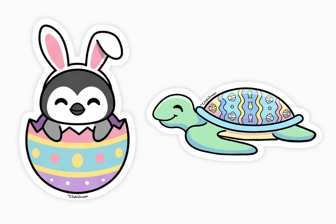 Easter Stickers - Zimenao