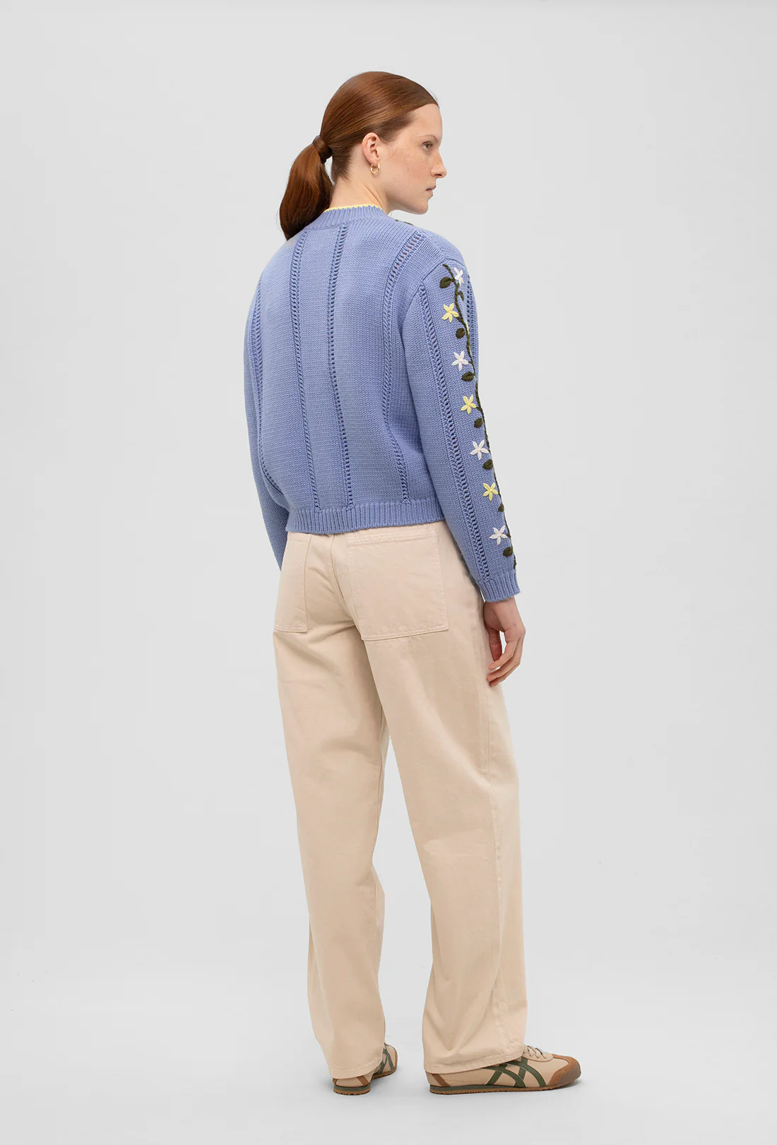 Hesper Cardigan - Greek Blue/Multi - Zimenao