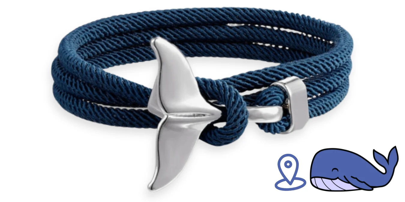 Whale Tracking Bracelet - Zimenao