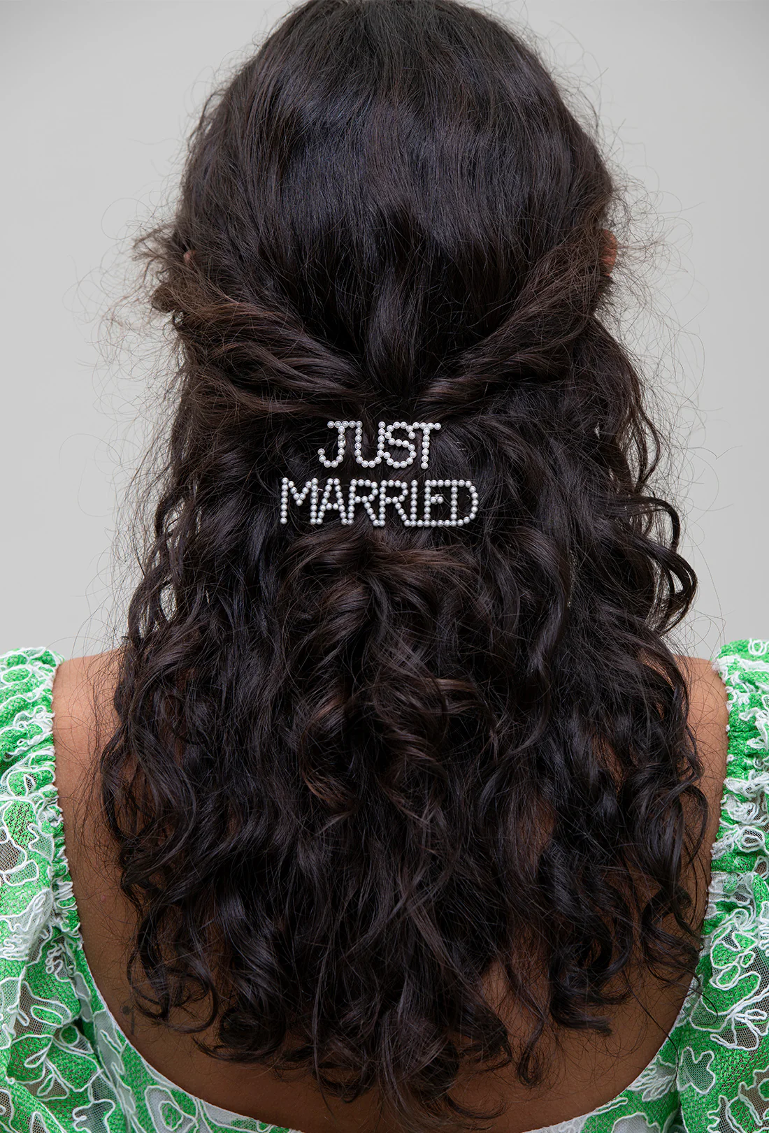'Just Married' Hair Clips - Zimenao