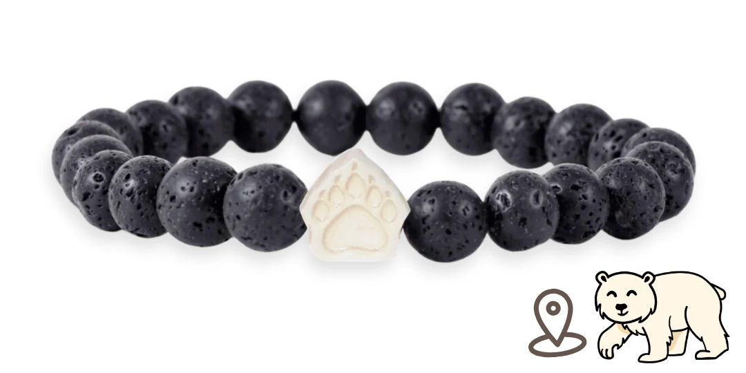 Polar Bear Tracking Bracelet - Zimenao