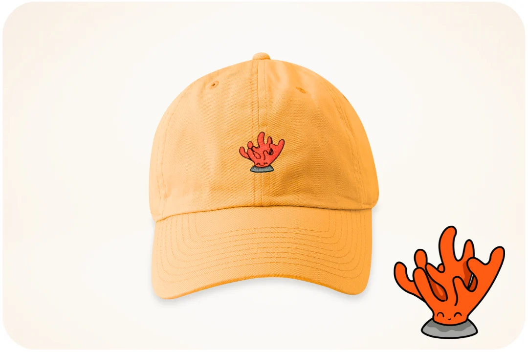 Coral Adoption Cap - Zimenao