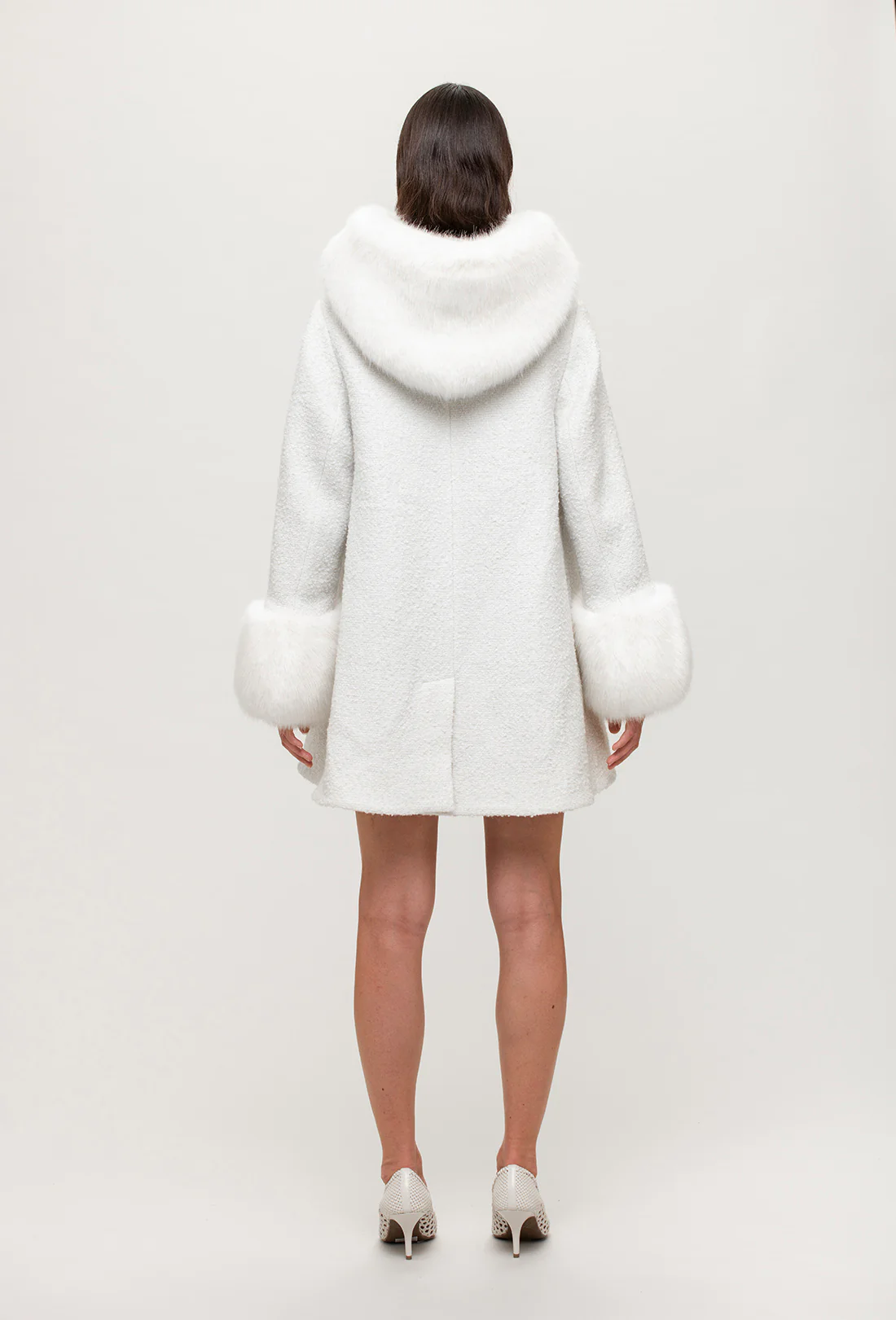 Billie Coat - Cream - Zimenao
