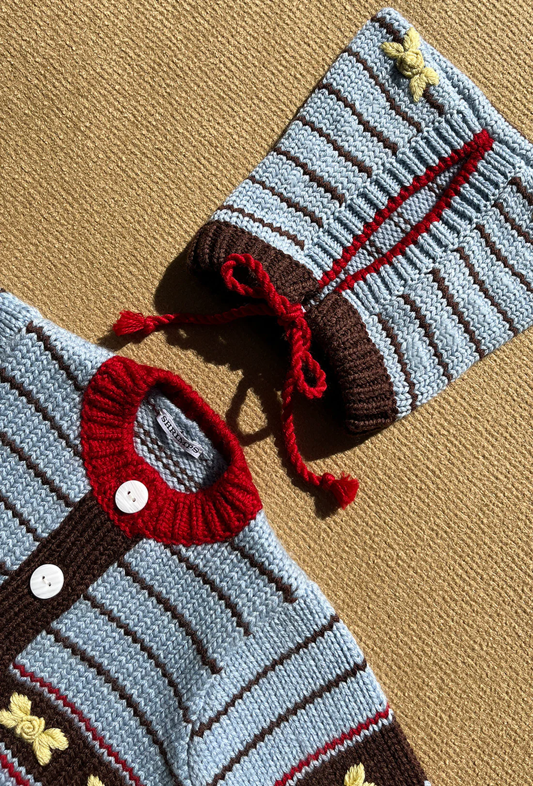 Dalloway Baby Bonnet - China Blue/Mix - Zimenao